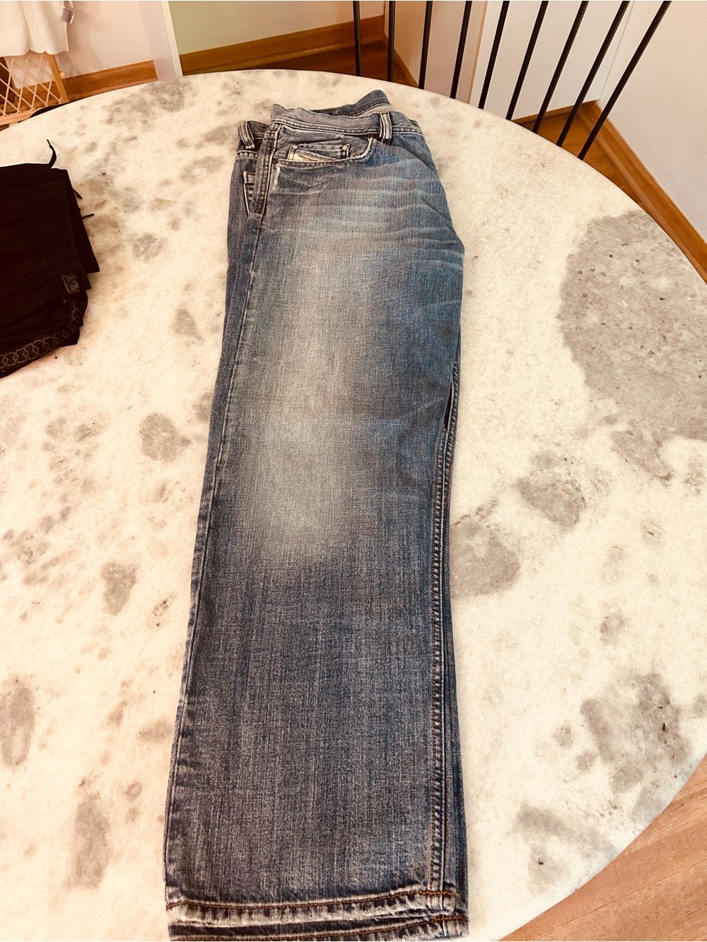 Men’s 36x30 Diesel Vintage Y2K Baggy Kuratt Jeans
